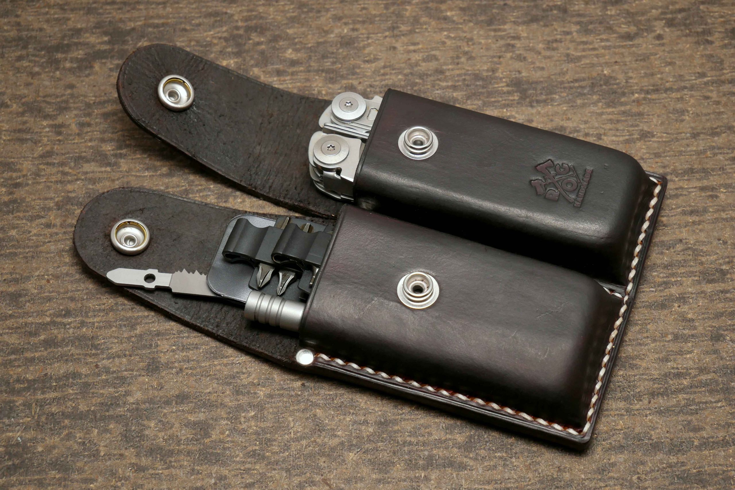 Leather Holster for Leatherman or Other Multitool