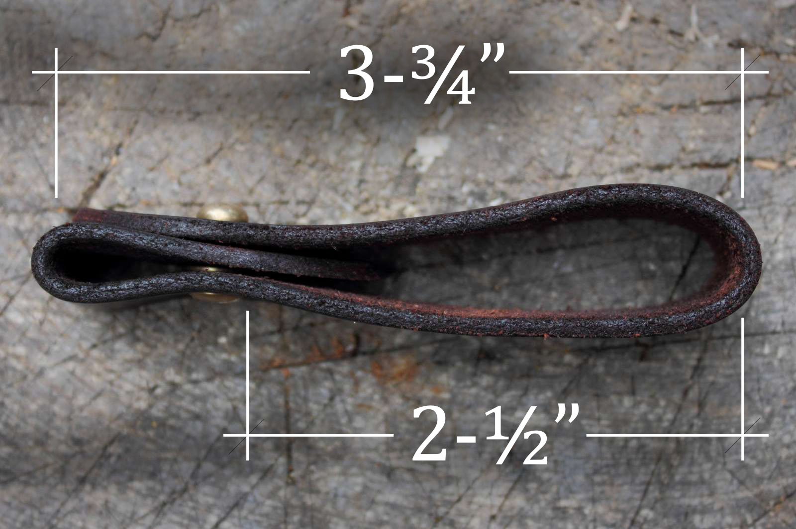 Knife Sheath Dangler Attachment Leather