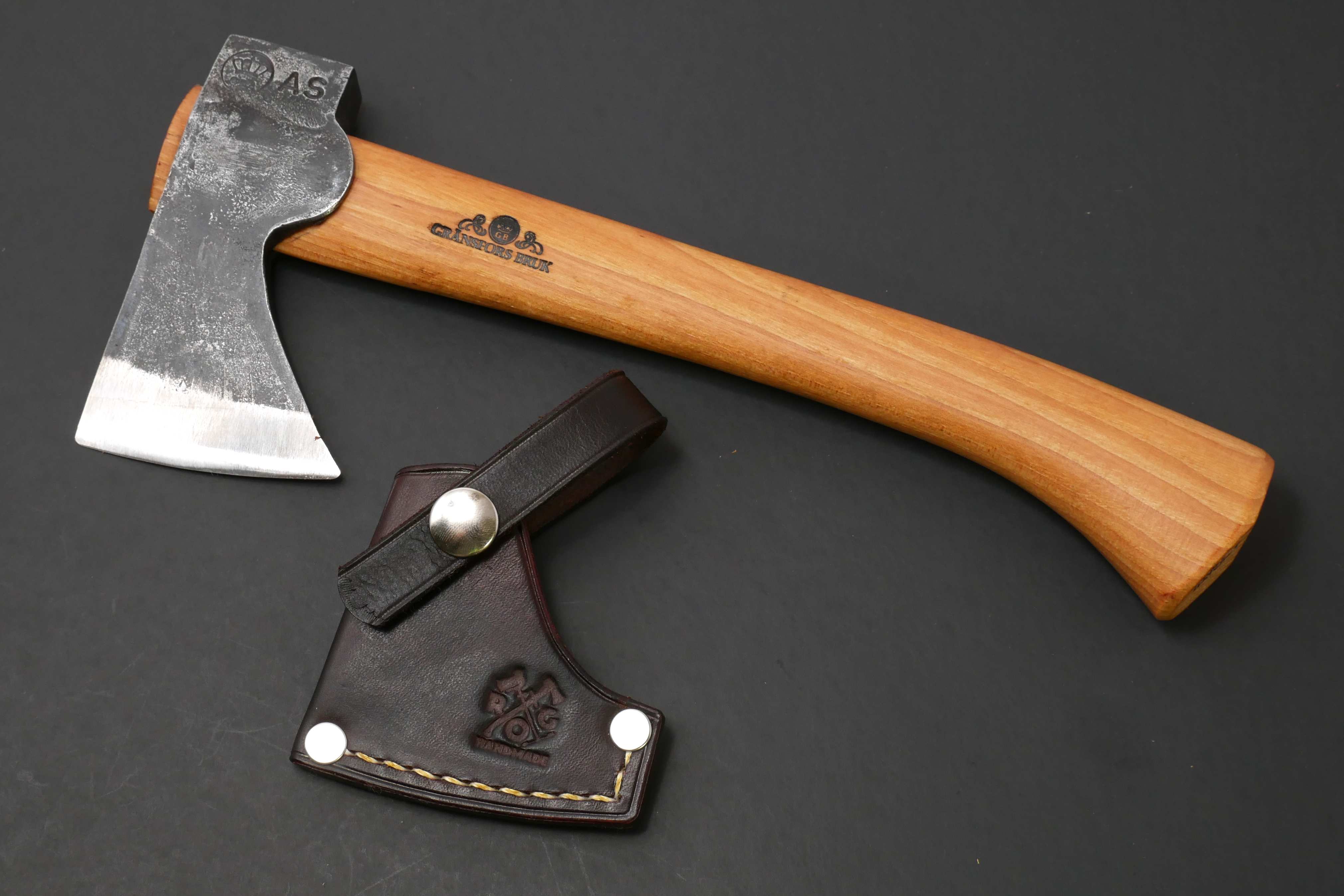 Gransfors Bruk Mini (or Small) Hatchet Custom Leather Sheath